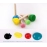 New 5/10/24PCS Sponge Signet Brush Kits Flower Drawing Toys for Paint Educational Art and Creativity DIY Sponge Painting for Kid