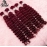 Nabi Burgundy Hair Braiding Bundles Deep Wave Hair Extension Braids Deep Curly Hair Extension Bulk for Salon Supply