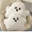 Halloween Party Decoration White Ghost Doll Pillow Sofa Cushion Cloud Shaped Pillows 2024 Halloween Decoration Household