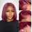 Trueme 99J Burgundy Red Short Straight Bob Wig Lace Front Human Hair Wigs For Women 13x5x1 Pre Plucked Brazilian Bob Lace Wigs