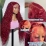 30 42 Inch 99J Burgundy 13x6 HD Lace Frontal Human Hair Wigs Red Curly 13X4 Colored Deep Wave 13x4 Lace Front Human Hair Wigs
